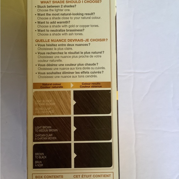 Garnier Belle color, permanent hair color, 50 medium brown, NIB - Picture 5 of 7